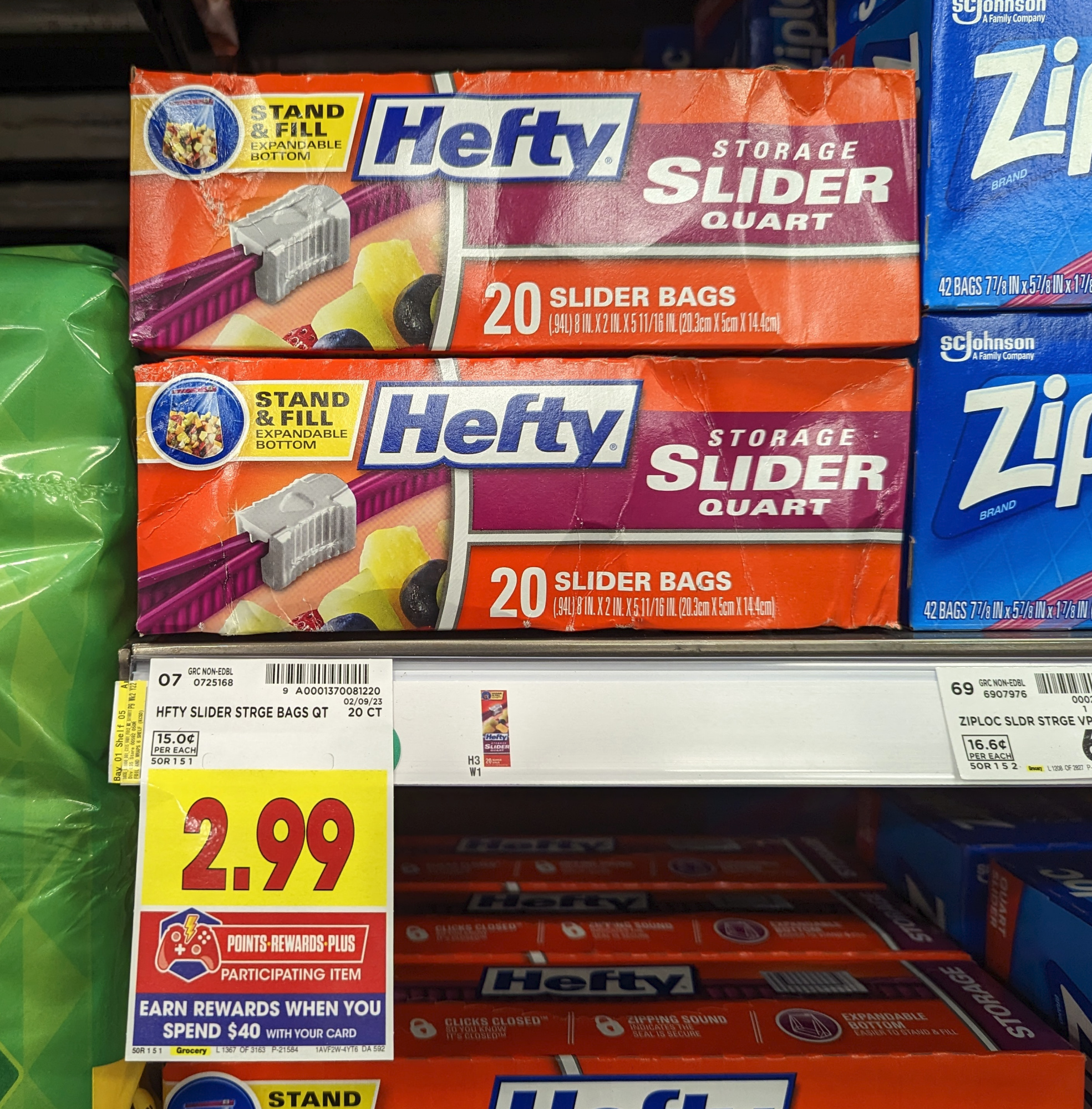 Hefty Slider Storage Bags Just $1.99 At Kroger - iHeartKroger