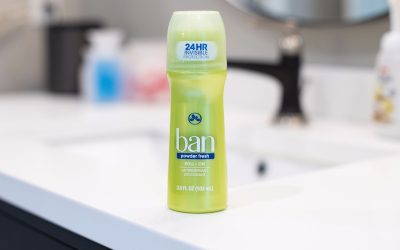 Ban Roll-On Antiperspirant Deodorant Only $4.49 At Kroger (Regular Price $6.49)