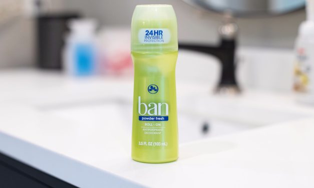 Ban Roll-On Antiperspirant Deodorant Only $2.99 At Kroger