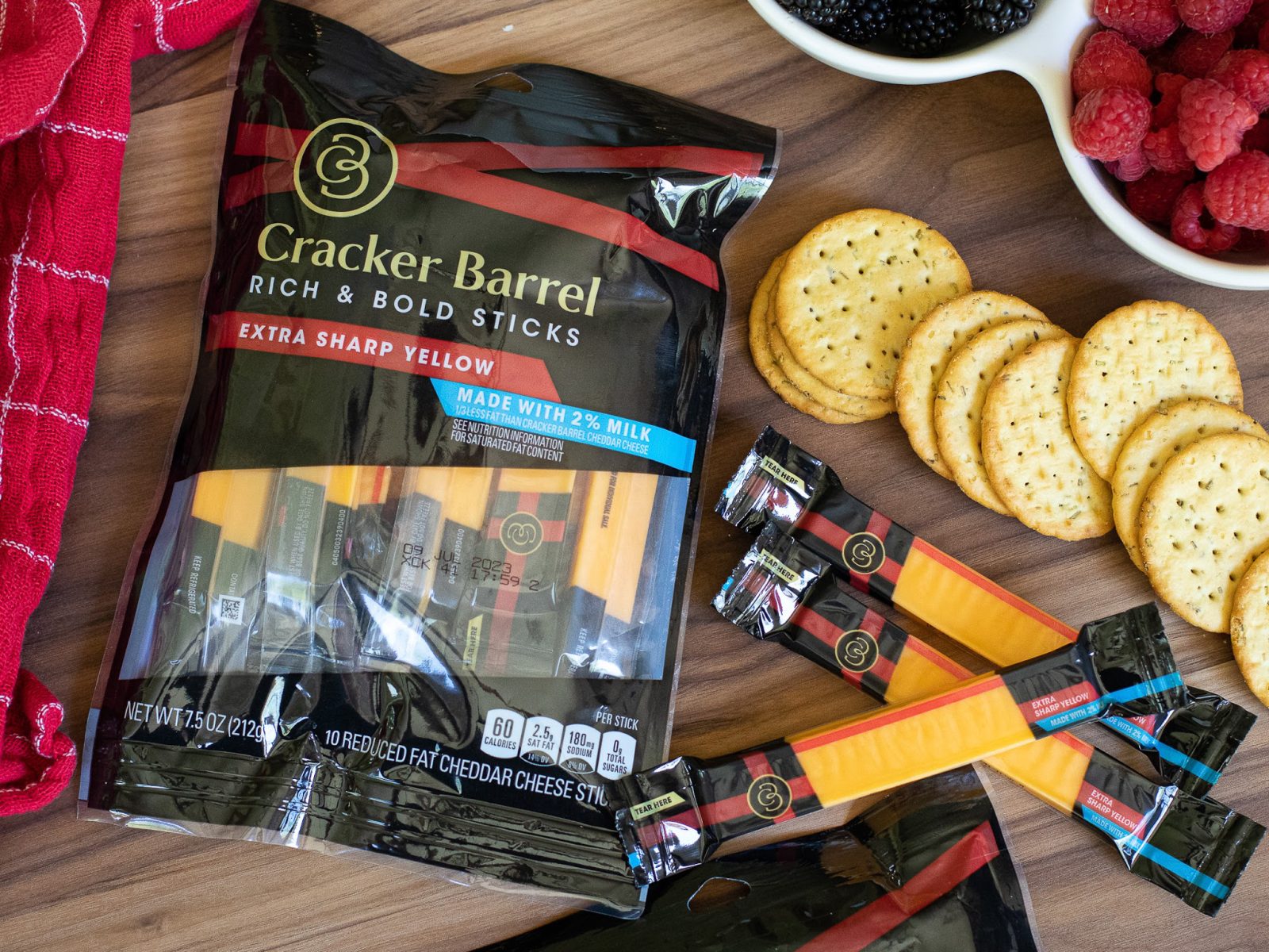 Cracker Barrel Cheese Sticks As Low As $2.24 At Kroger (Regular Price $5.29)