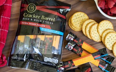 Cracker Barrel Cheese Sticks Just $2.99 At Kroger (Regular Price $5.29)