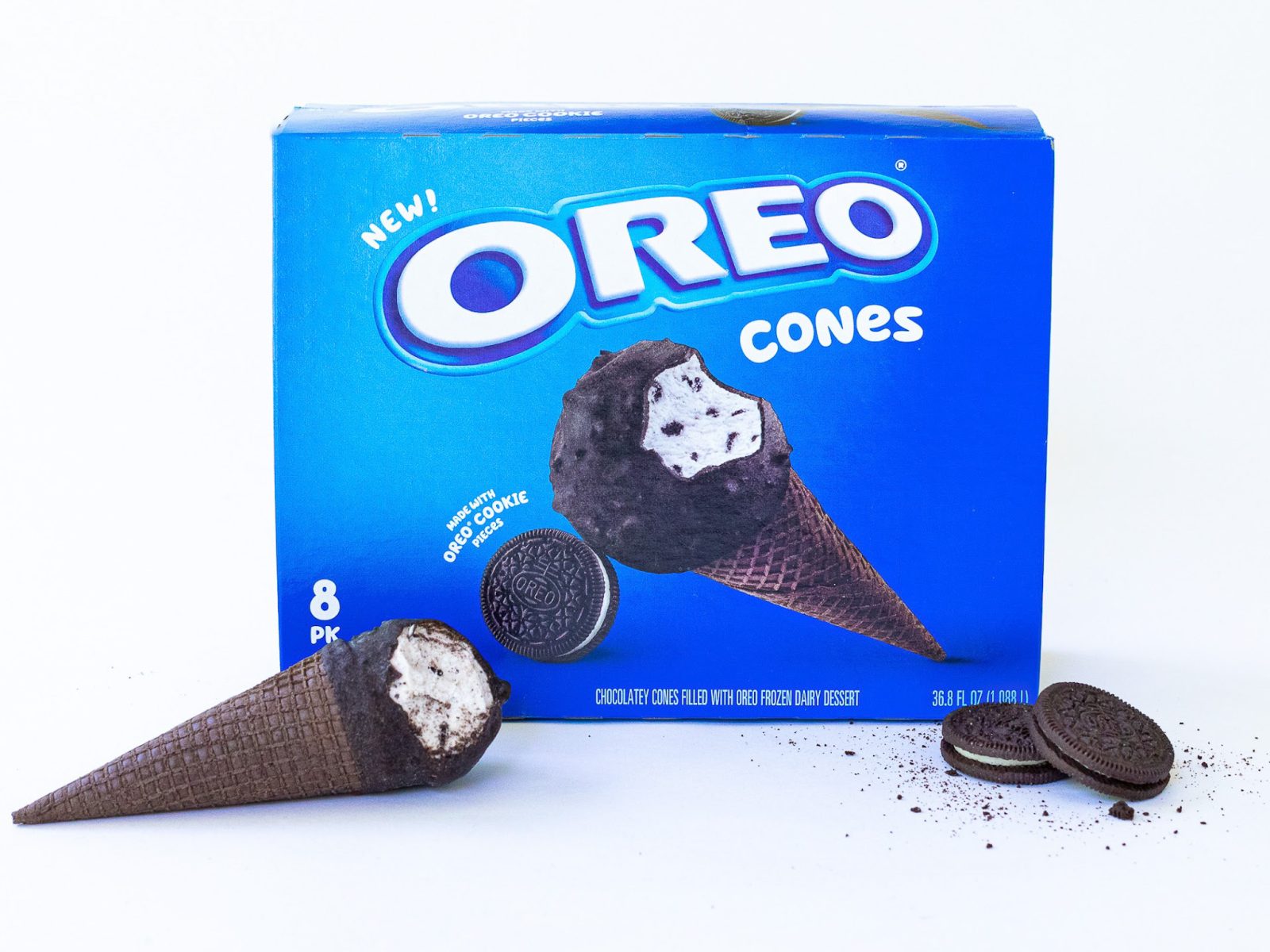Pick Up Nestle Drumstick Cones or Oreo Cones 8-Count Boxes For Just $3.99 At Kroger
