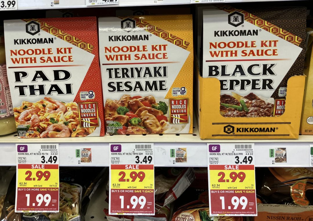 Pick Up Kikkoman Noodle Kits For Just 1.24 At Kroger iHeartKroger