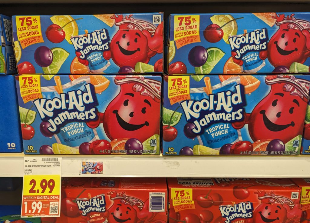 KoolAid Jammers 10Pack Only 1.99 At Kroger iHeartKroger