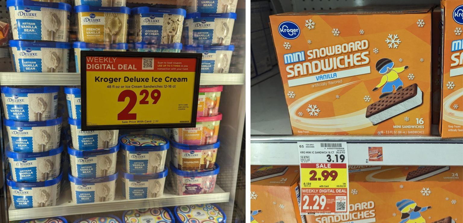 Kroger Deluxe Ice Cream Is Just 2.29 At Kroger iHeartKroger
