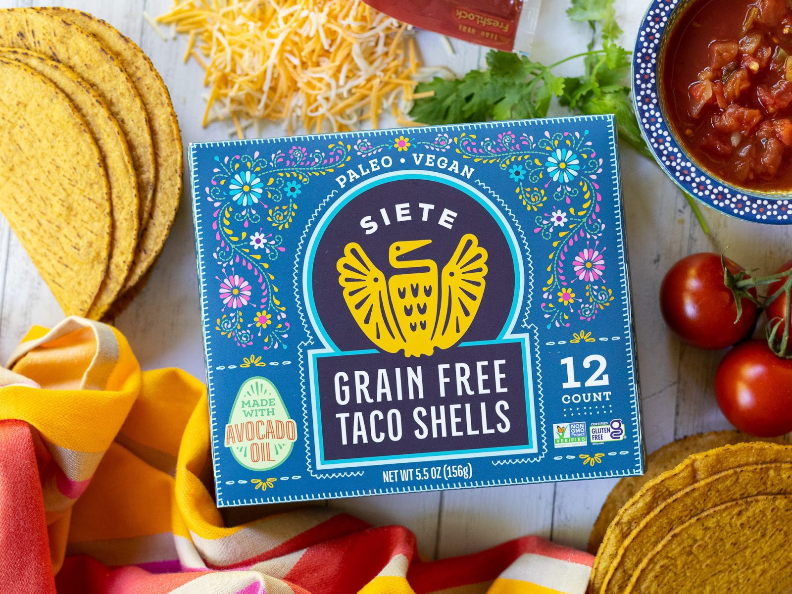 Siete Taco Shells Just $3.74 At Kroger (Regular Price $6.49)