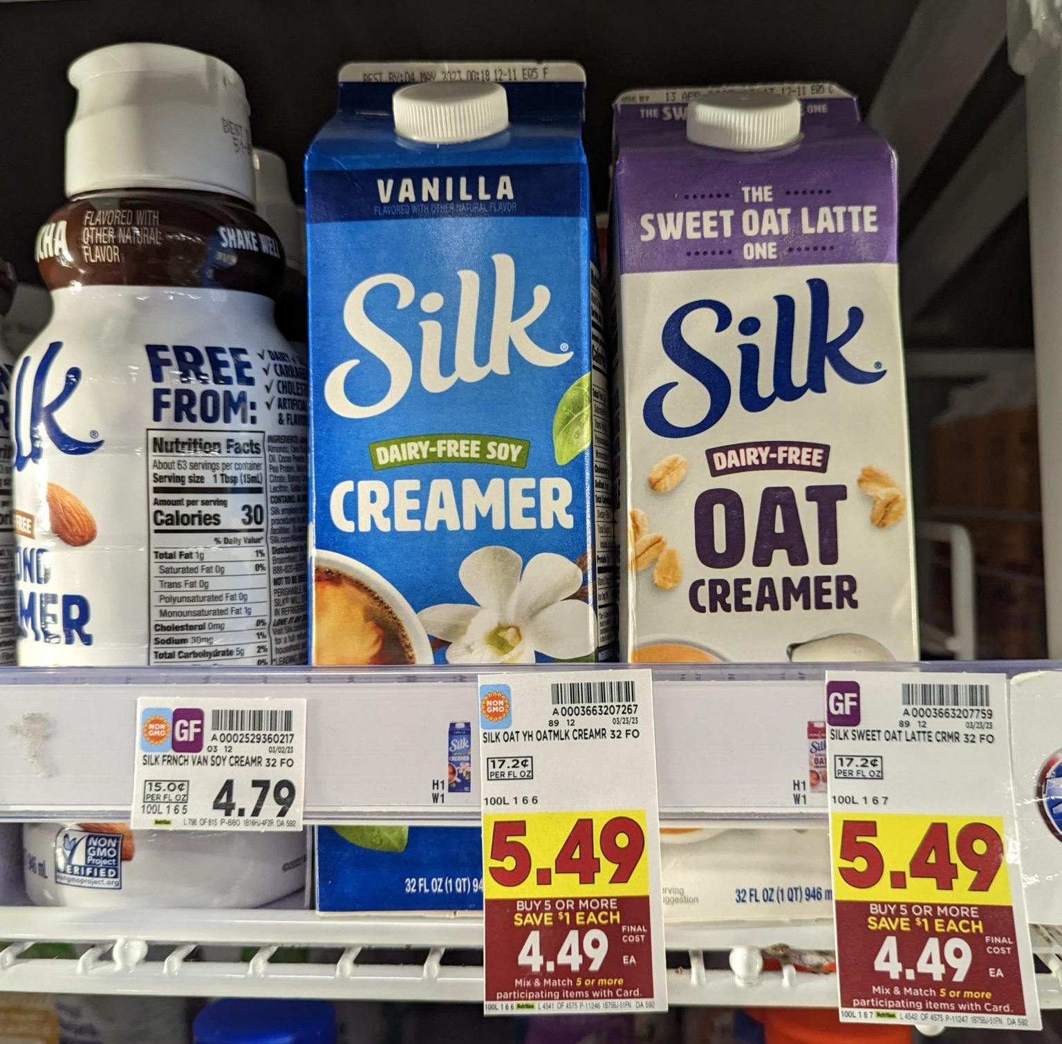 Get Silk Oat Creamer As Low As 3.37 At Kroger (Regular Price 5.49