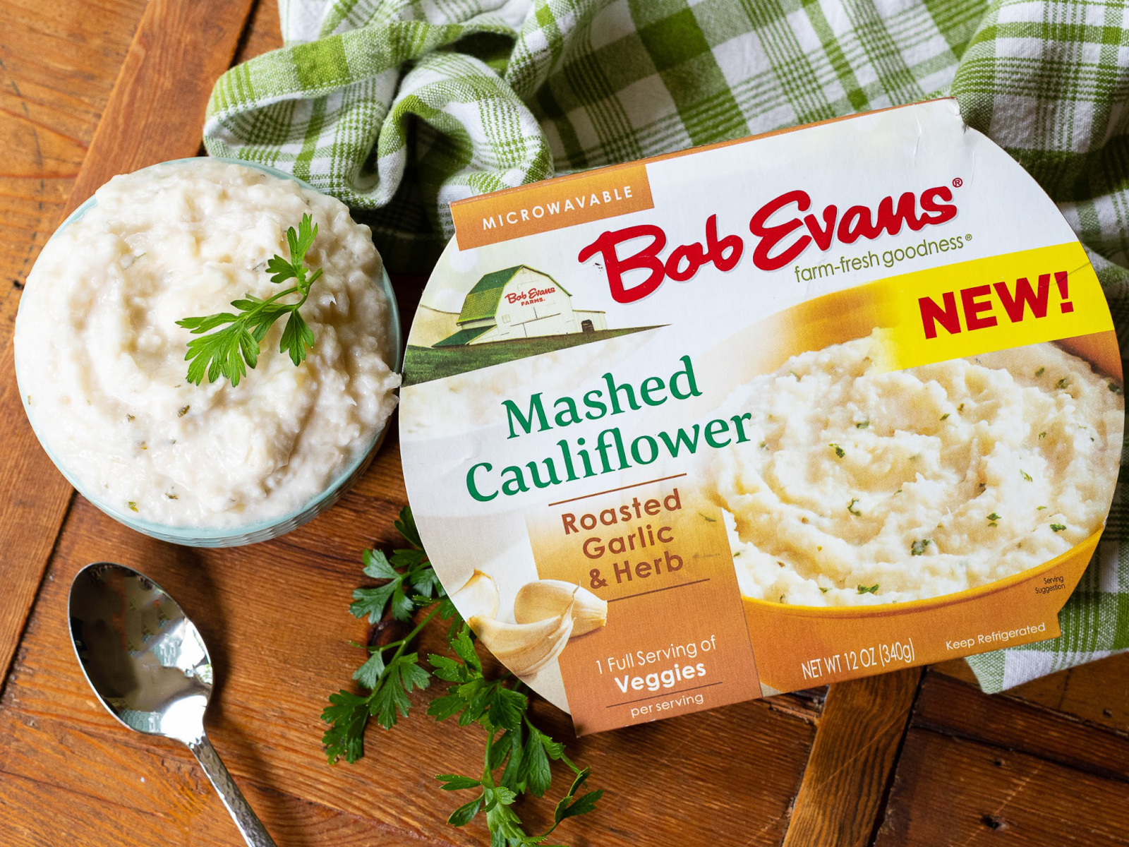 Bob Evans Mashed Cauliflower Side Dishes As Low As $1.99 At Kroger