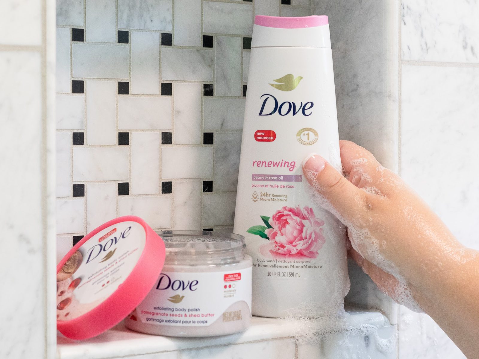 Get A Bottle Of Dove Body Wash & Dove Men+Care Body Wash As Low As $4 Each At Kroger