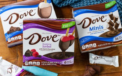 Get Dove Bar Ice Cream Bars As Low As $2.99 Per Box At Kroger (Regular Price $5.99)