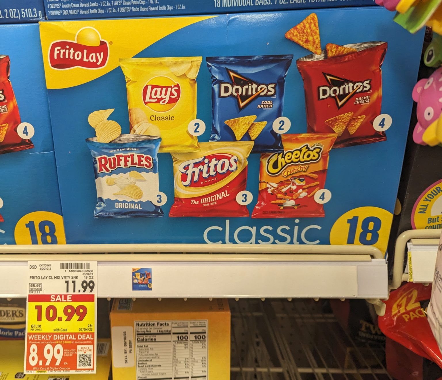 FritoLay Variety Pack Just 8.99 At Kroger iHeartKroger