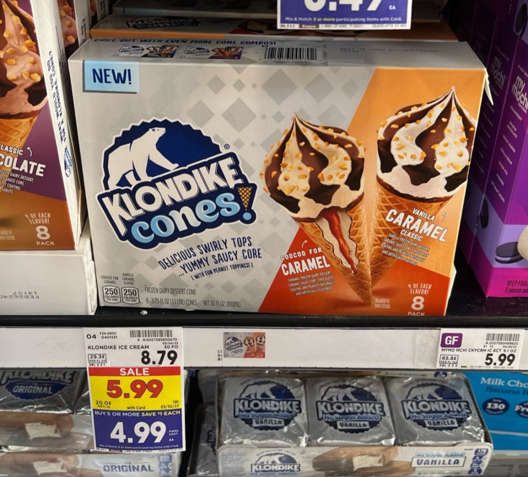 Klondike Cones As Low As 3.99 At Kroger 50¢ Per Cone iHeartKroger