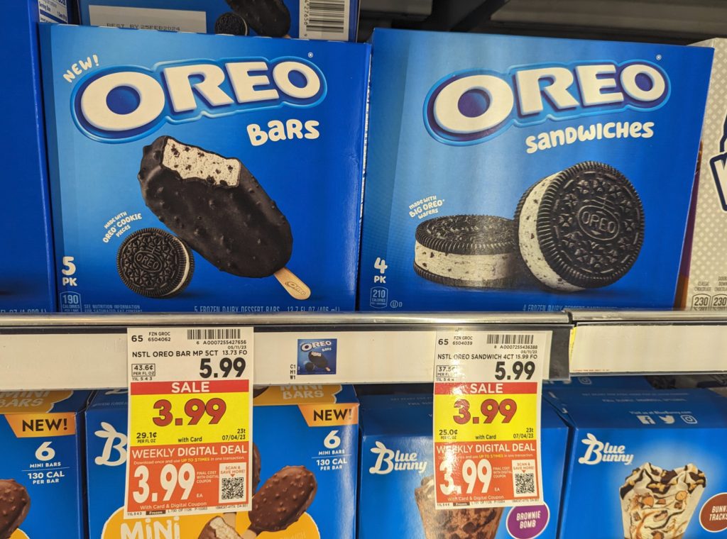 Oreo Ice Cream Snacks Only 3.99 At Kroger iHeartKroger