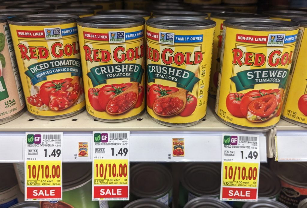 Red Gold Tomatoes As Low As 67¢ Per Can At Kroger iHeartKroger