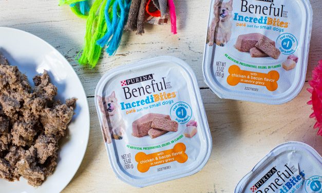 Get The Containers Of Purina Beneful IncrediBites Wet Dog Food For Just 75¢ At Kroger