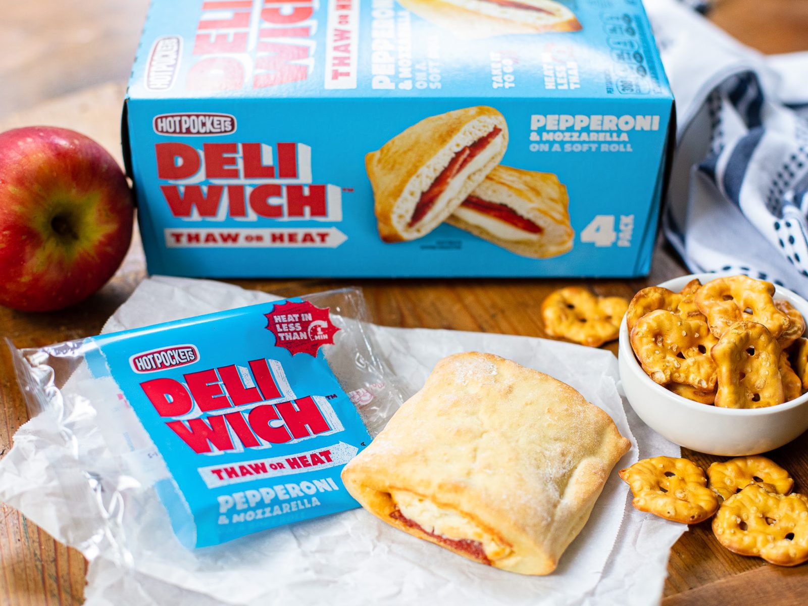 Hot Pockets DeliWich 4-Packs As Low As $2.99 At Kroger (Regular Price $6.99)