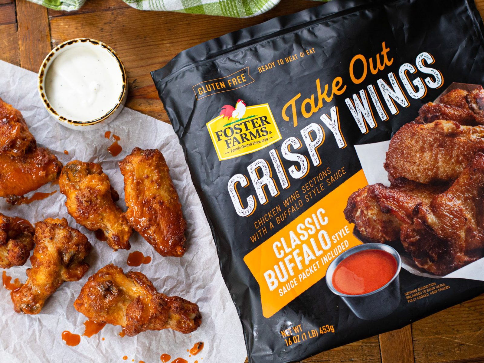 Foster Farms Take Out Crispy Wings A Low As $6.99 At Kroger (Regular Price $10.79)
