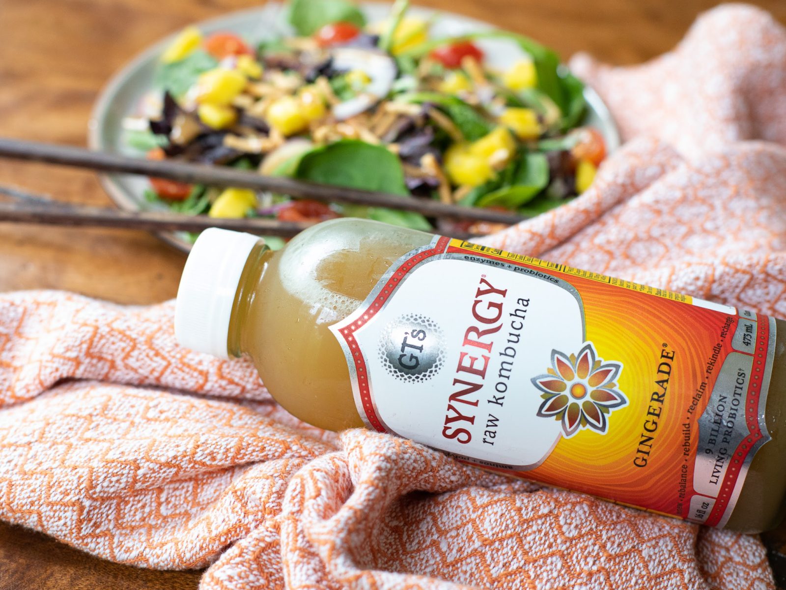 GT’s Synergy Kombucha Just $2.04 Per Bottle At Kroger