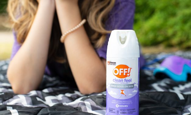 Get Off! Clean Feel Insect Repellent Spray For Just $3.99 At Kroger – Half Price!