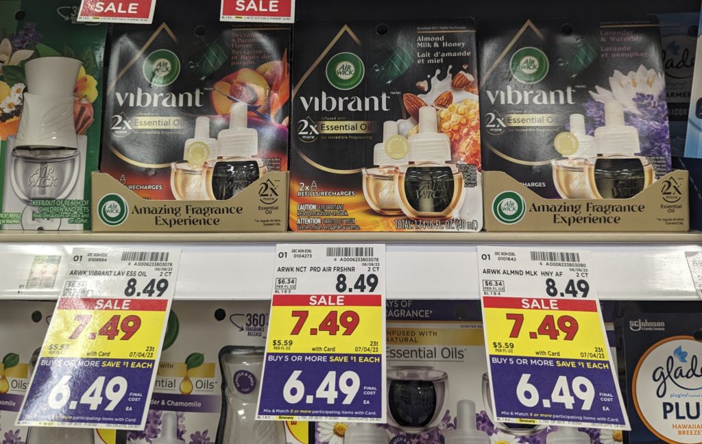 Air Wick Vibrant Scented Oil Refills 2Packs Just 2.49 At Kroger