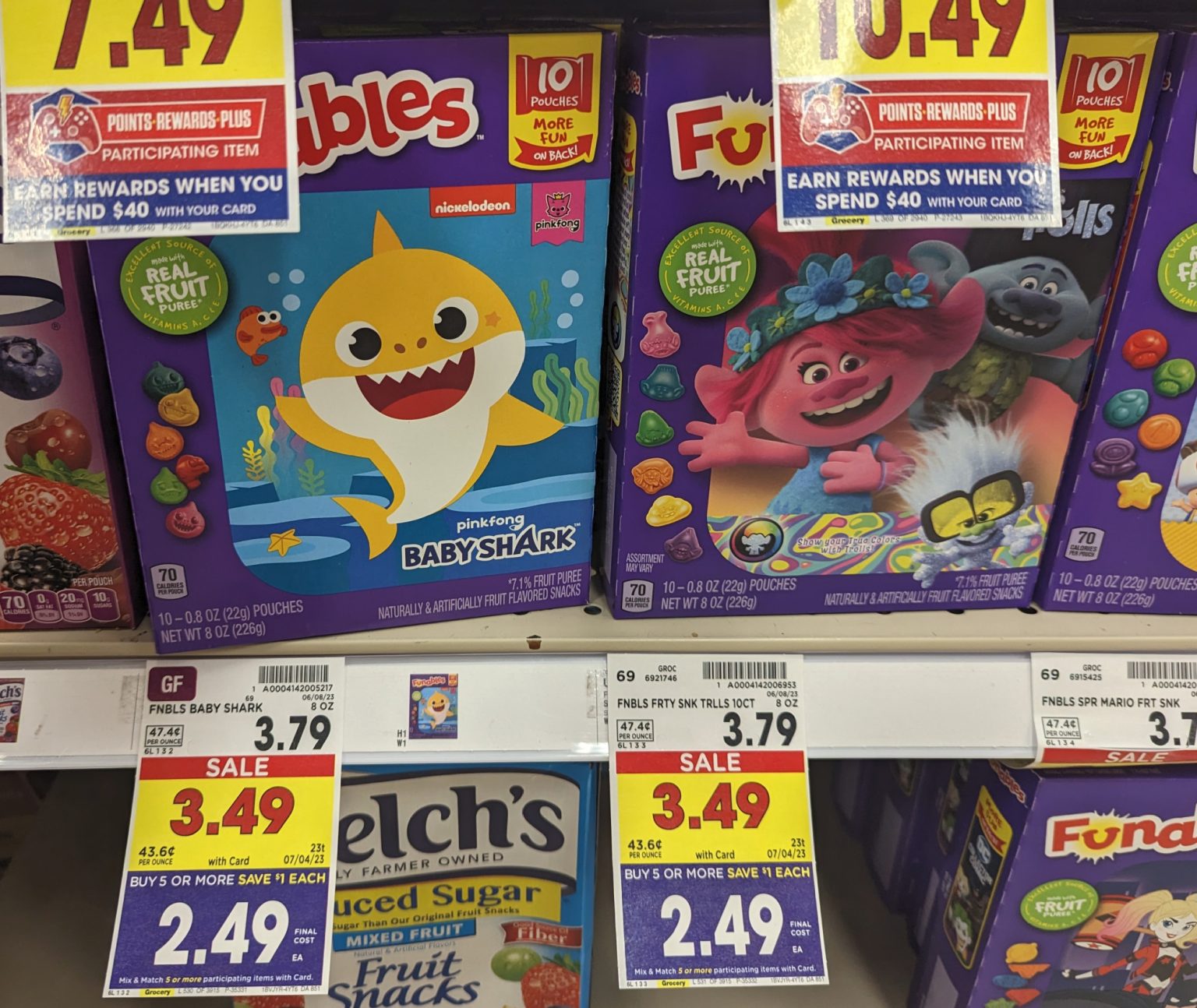 Funables Fruit Snacks As Low As 2.24 At Kroger iHeartKroger