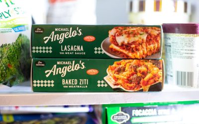 Michael Angelo’s Entrees Just $2.99 At Kroger (Regular Price $4.99)