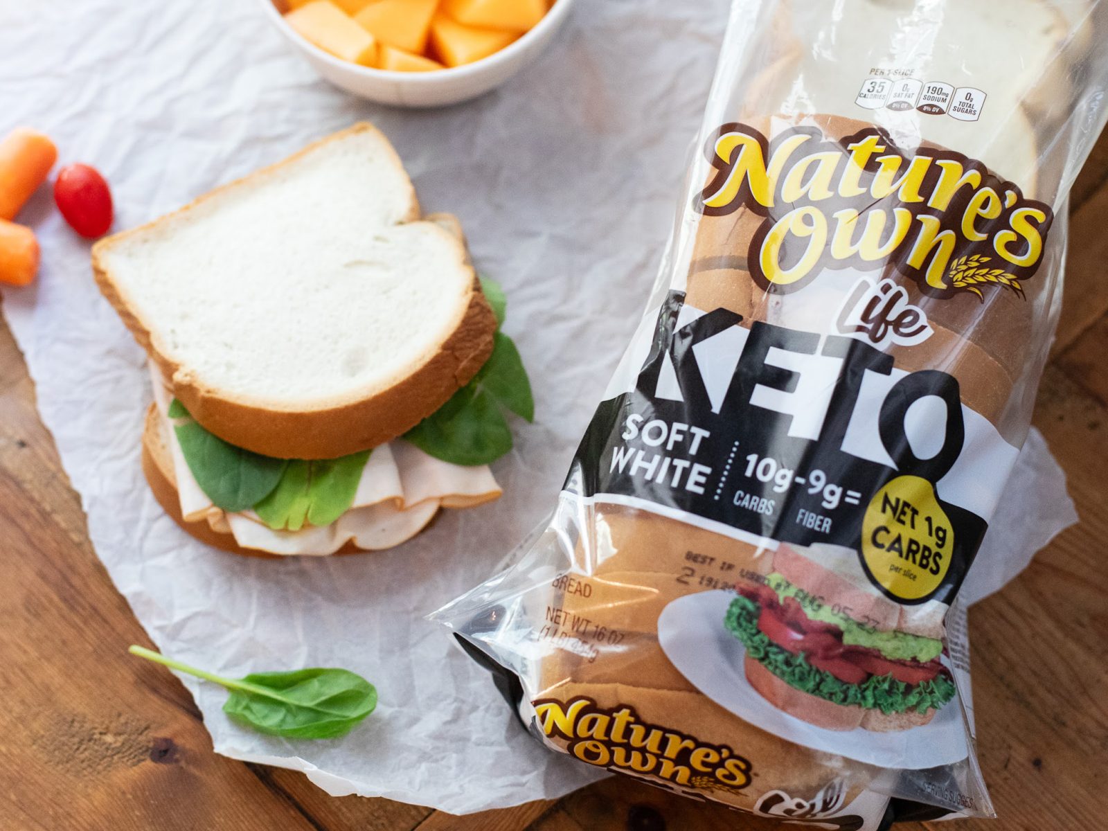 Nature’s Own Soft White Keto Bread Just $4.99 at Kroger