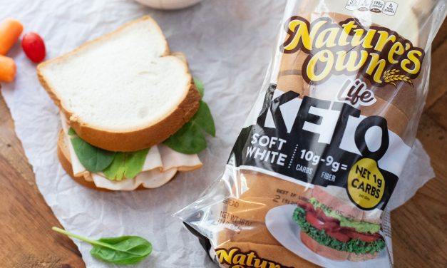 Nature’s Own Soft White Keto Bread Just $4.99 at Kroger
