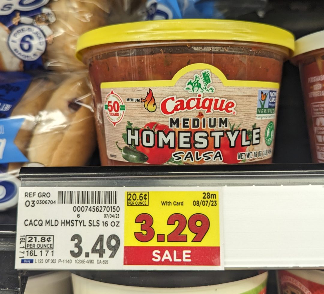 Cacique Homestyle Salsa Just $1.65 At Kroger With BOGO Digital Coupon ...