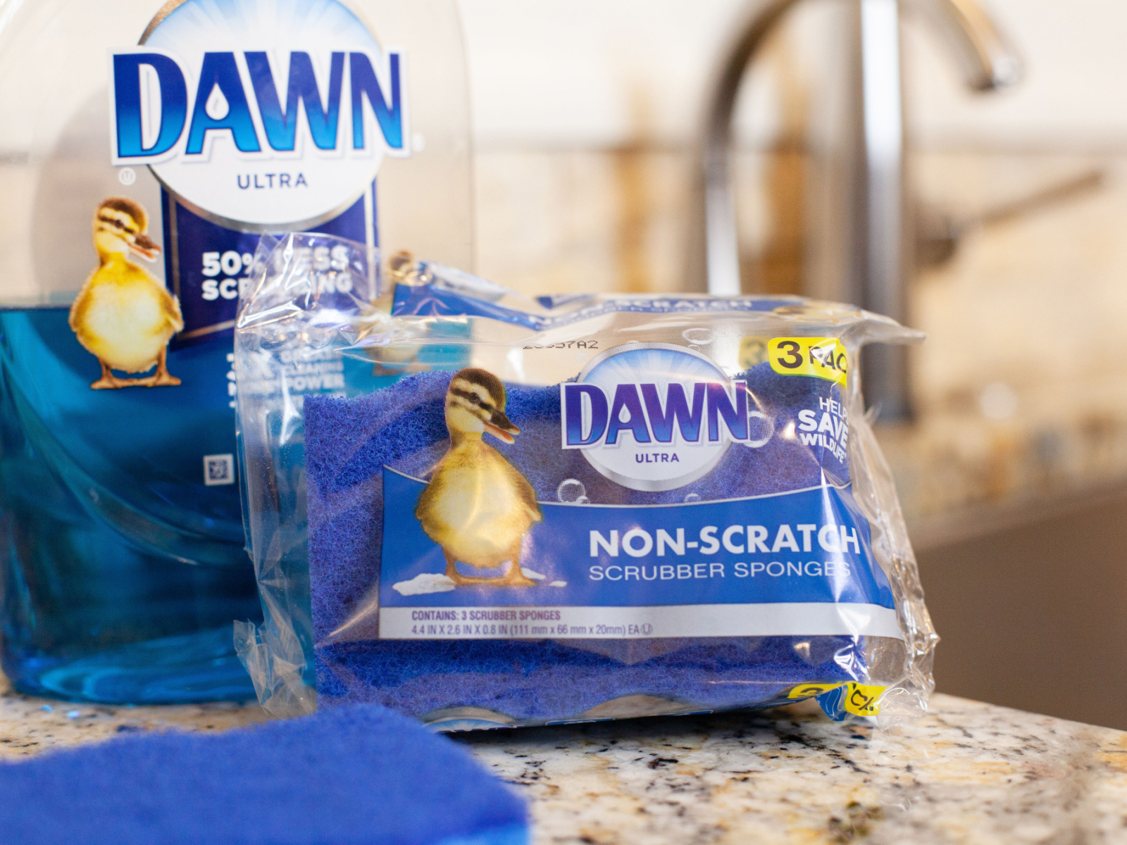 Ditch The Stinky Sponges And Get Dawn Sponges Only $1.79 Per Pack At Kroger