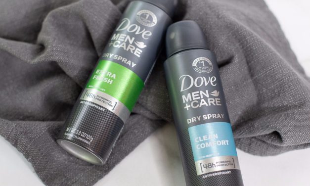 Dove Men+Care Dry Spray As Low As $4.49 At Kroger