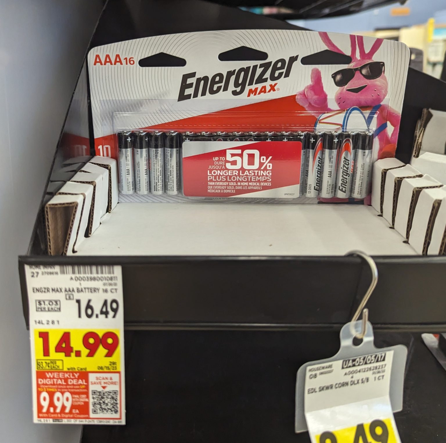 Energizer AA or AAA Batteries 16Count Packs Just 9.99 At Kroger