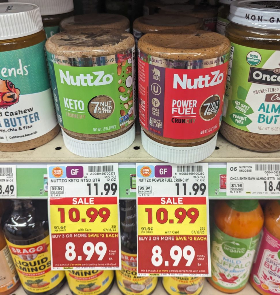 NuttZo Nut & Seed Butter As Low As 5.99 At Kroger Half Price