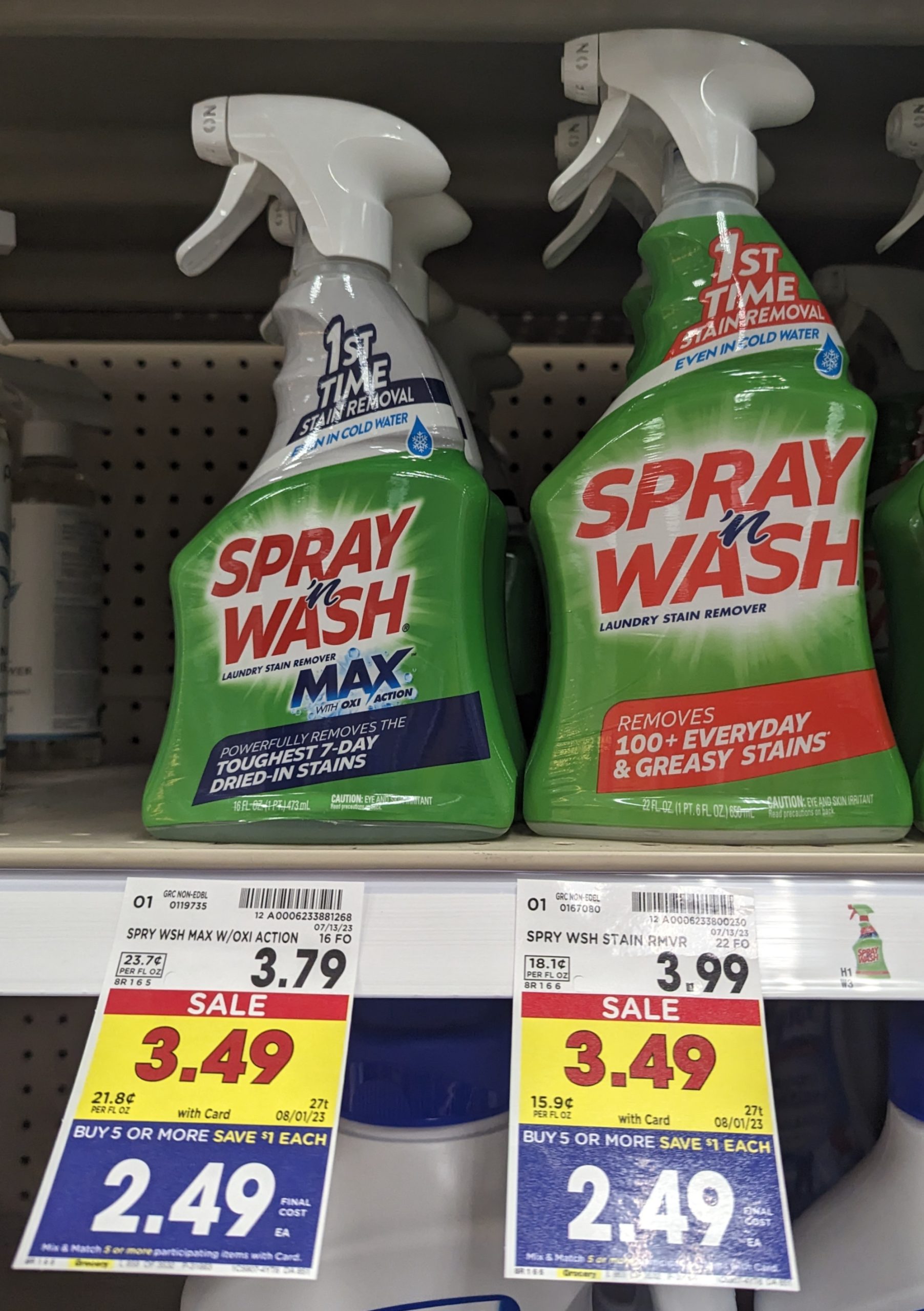 Spray 'N Wash Laundry Stain Remover Just $1.99 At Kroger