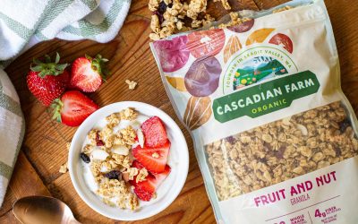 Get The Bags Of Cascadian Farm Organic Granola For As Low As $2.49 At Kroger (Regular Price $4.99)
