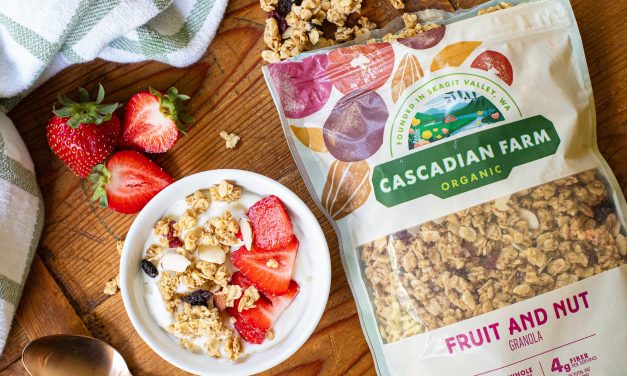 Get The Bags Of Cascadian Farm Organic Granola For Just $2.99 At Kroger (Regular Price $4.99)