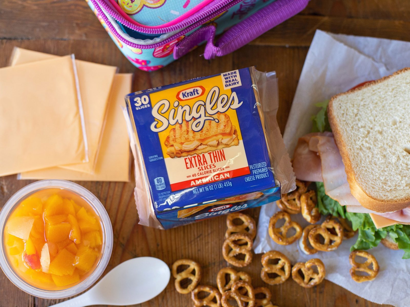 Get A Package Of Kraft Extra Thin or Ultra Thick Cheese Singles For FREE At Kroger