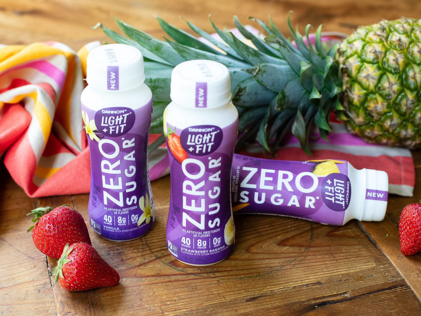 Pick Up A Dannon Light+Fit Zero Sugar Smoothie For Free At Kroger