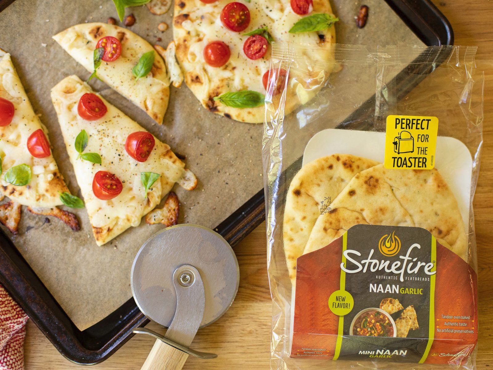 Stonefire Naan Flatbread Just 75¢ At Kroger