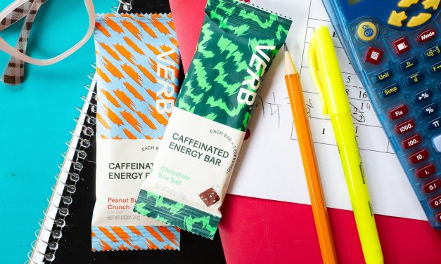 Verb Caffeinated Energy Bars FREE At Kroger