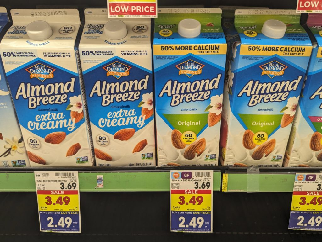 Almond Breeze Almondmilk As Low As 1.49 At Kroger iHeartKroger
