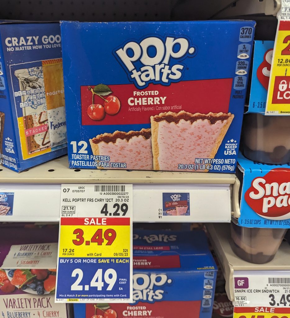 Kellogg’s PopTarts As Low As 1.99 At Kroger iHeartKroger