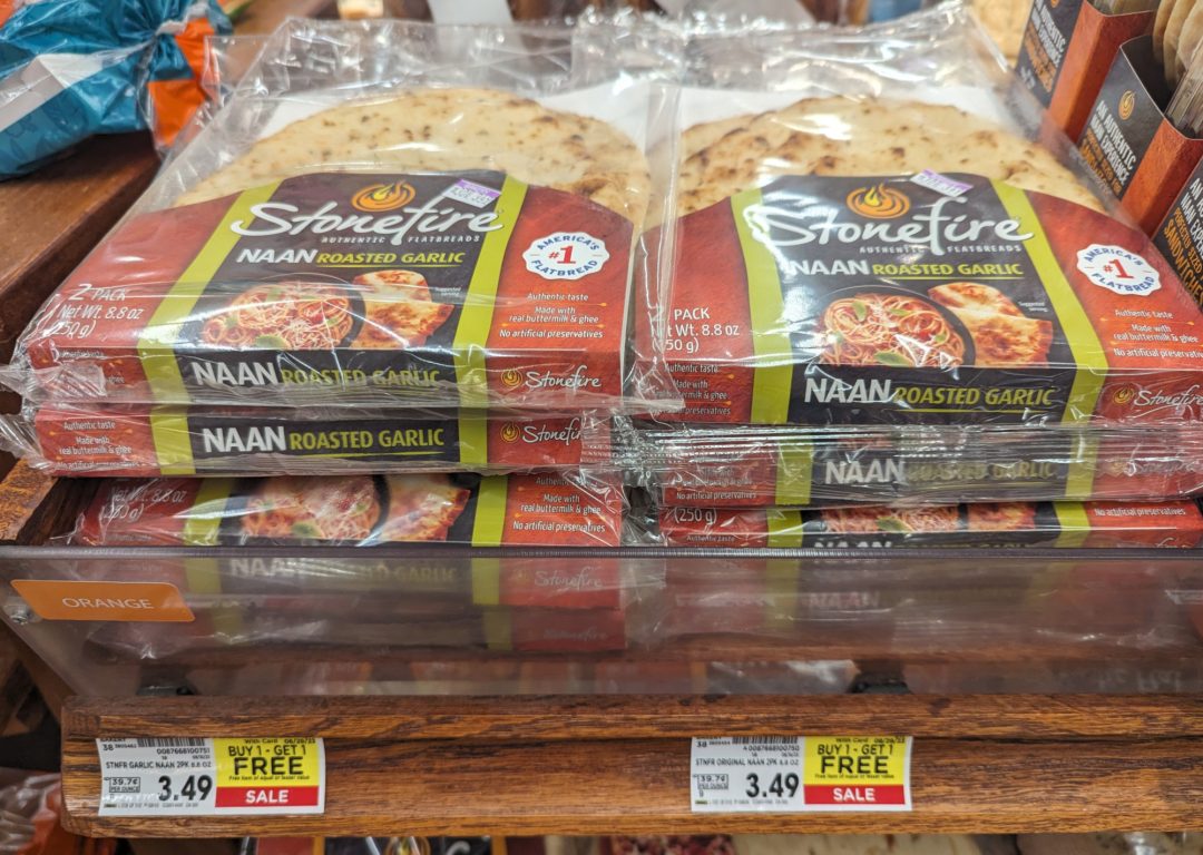Stonefire Naan Flatbread Just 75¢ At Kroger iHeartKroger