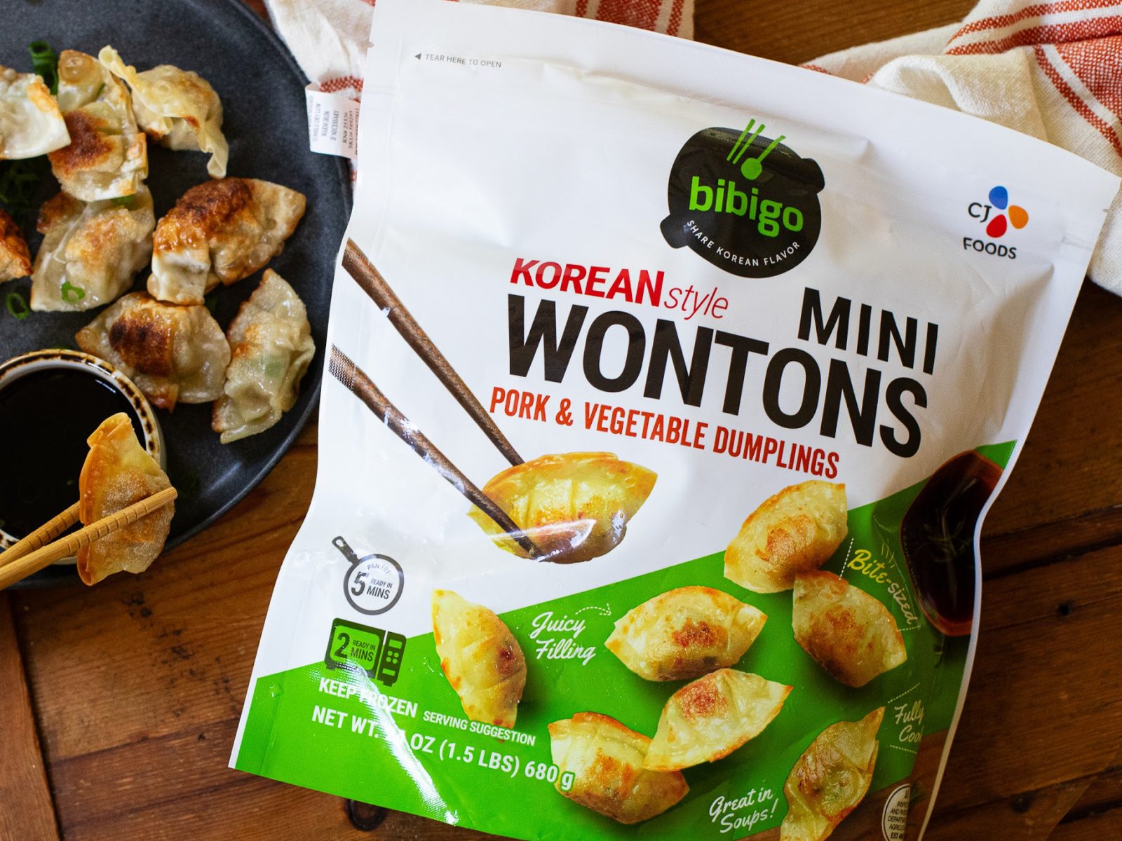 Get Bibigo Potstickers For As Low As $2 Per Bag (Regular Price $7.49)