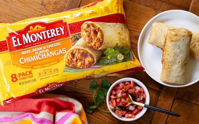 El Monterey Burritos 8-Packs Just $3.99 At Kroger