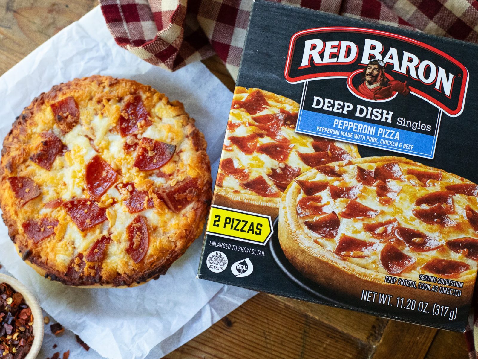 Red Baron Pizzas Just $2.99 At Kroger