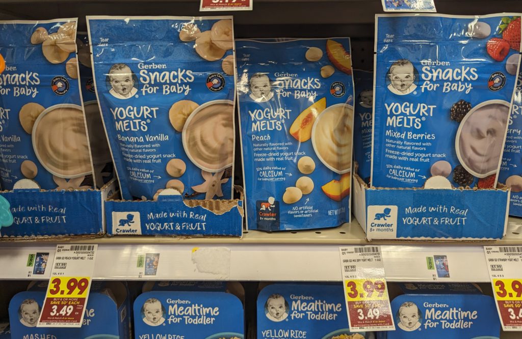 Grab Gerber Yogurt Melts For Just 2.74 Per Pack At Kroger iHeartKroger