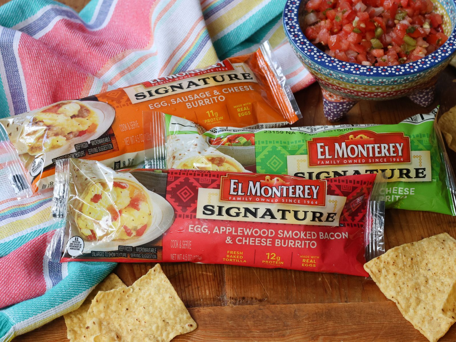 El Monterey Signature Breakfast Burritos Just 75¢ At Kroger