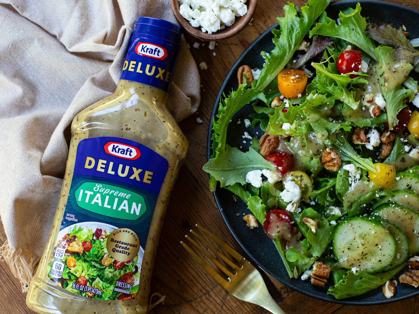 Kraft Deluxe Salad Dressing As Low As $1.85 At Kroger (Regular Price $4.99)