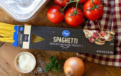 Kroger Pasta Is Just 99¢ At Kroger